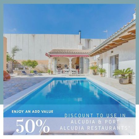Ca Na Pessina,con piscina privada Villa Sa Pobla Esterno foto