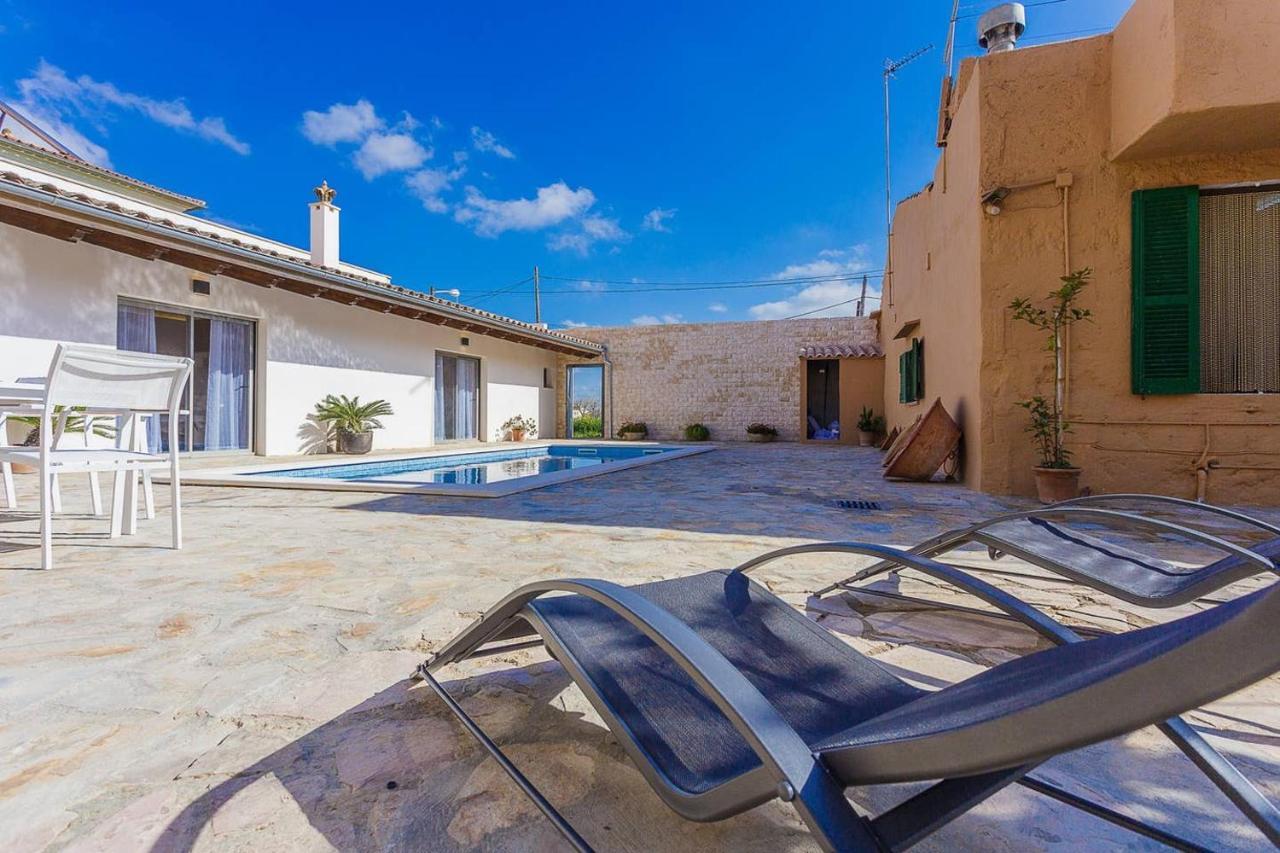 Ca Na Pessina,con piscina privada Villa Sa Pobla Esterno foto
