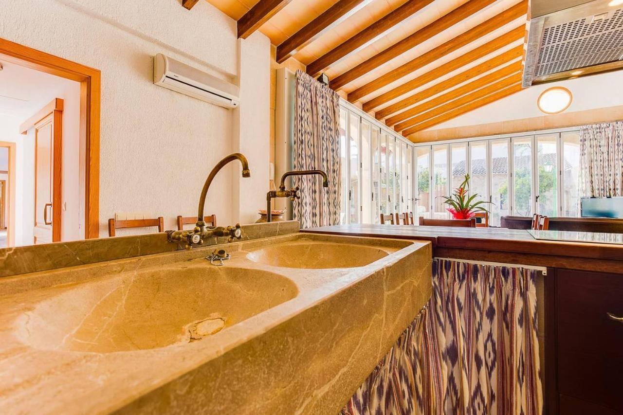 Ca Na Pessina,con piscina privada Villa Sa Pobla Esterno foto