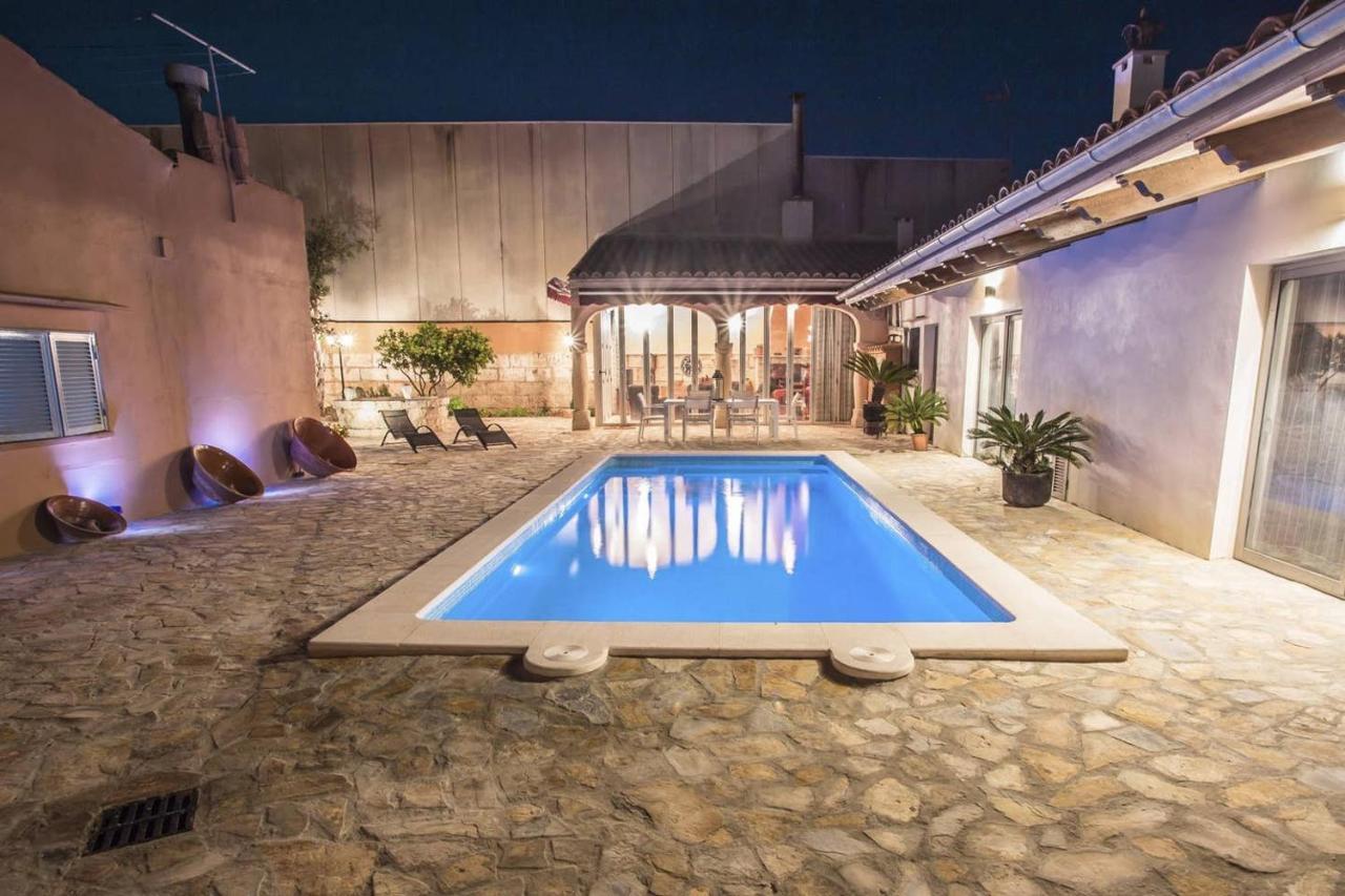 Ca Na Pessina,con piscina privada Villa Sa Pobla Esterno foto