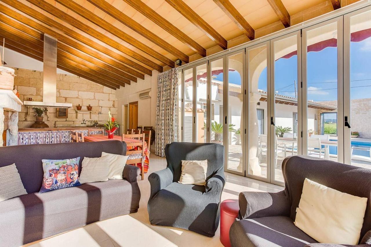 Ca Na Pessina,con piscina privada Villa Sa Pobla Esterno foto