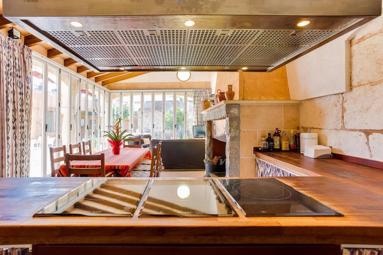 Ca Na Pessina,con piscina privada Villa Sa Pobla Esterno foto