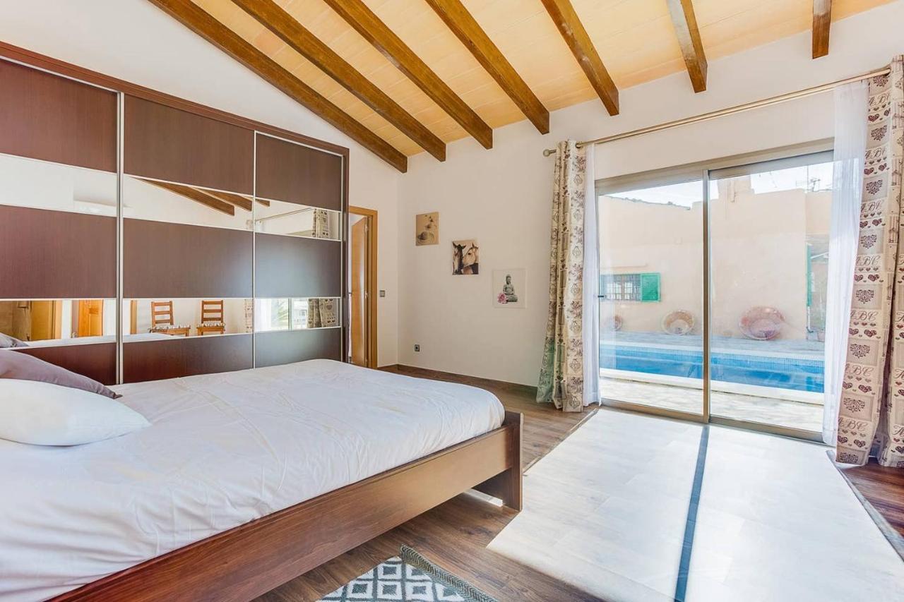 Ca Na Pessina,con piscina privada Villa Sa Pobla Esterno foto