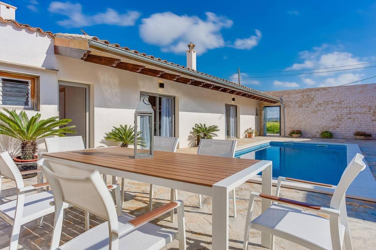 Ca Na Pessina,con piscina privada Villa Sa Pobla Esterno foto