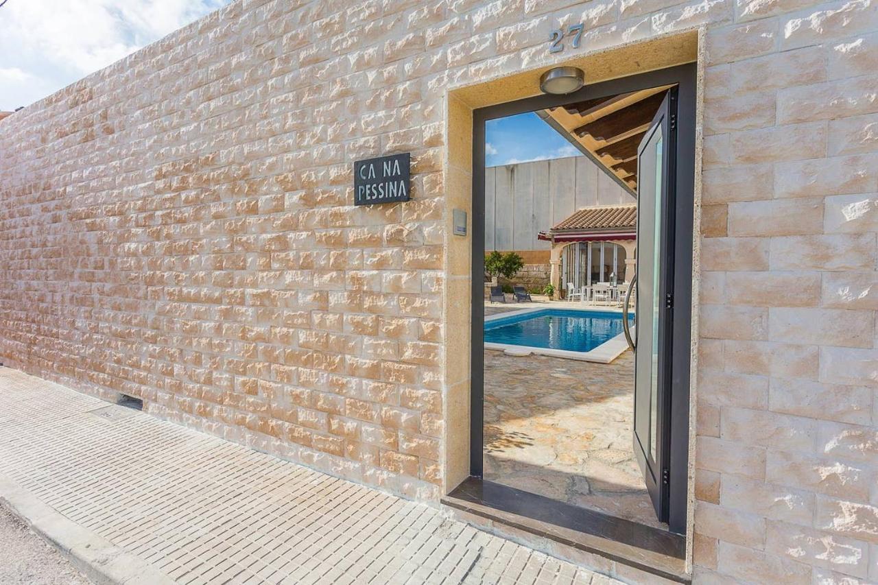 Ca Na Pessina,con piscina privada Villa Sa Pobla Esterno foto
