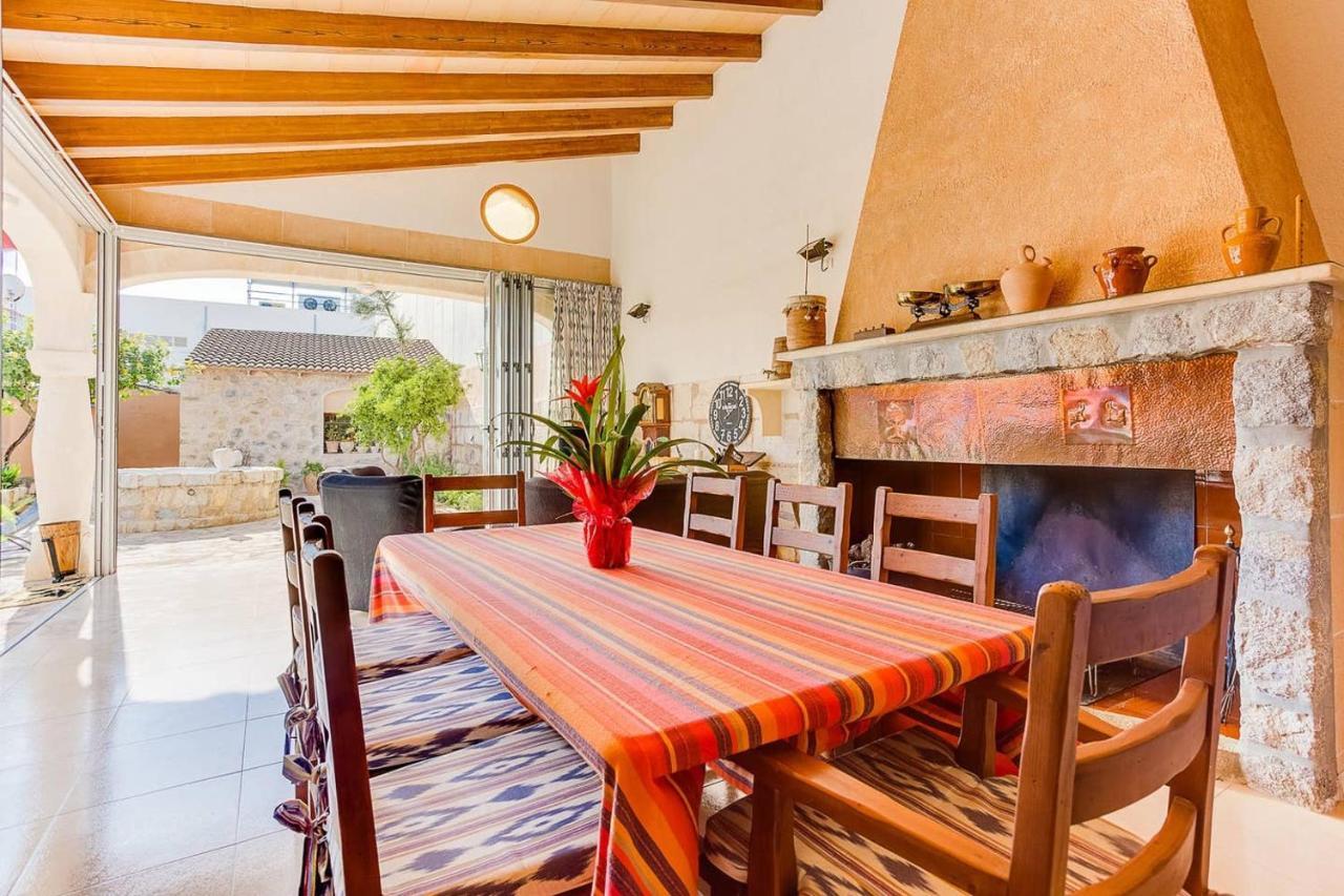 Ca Na Pessina,con piscina privada Villa Sa Pobla Esterno foto