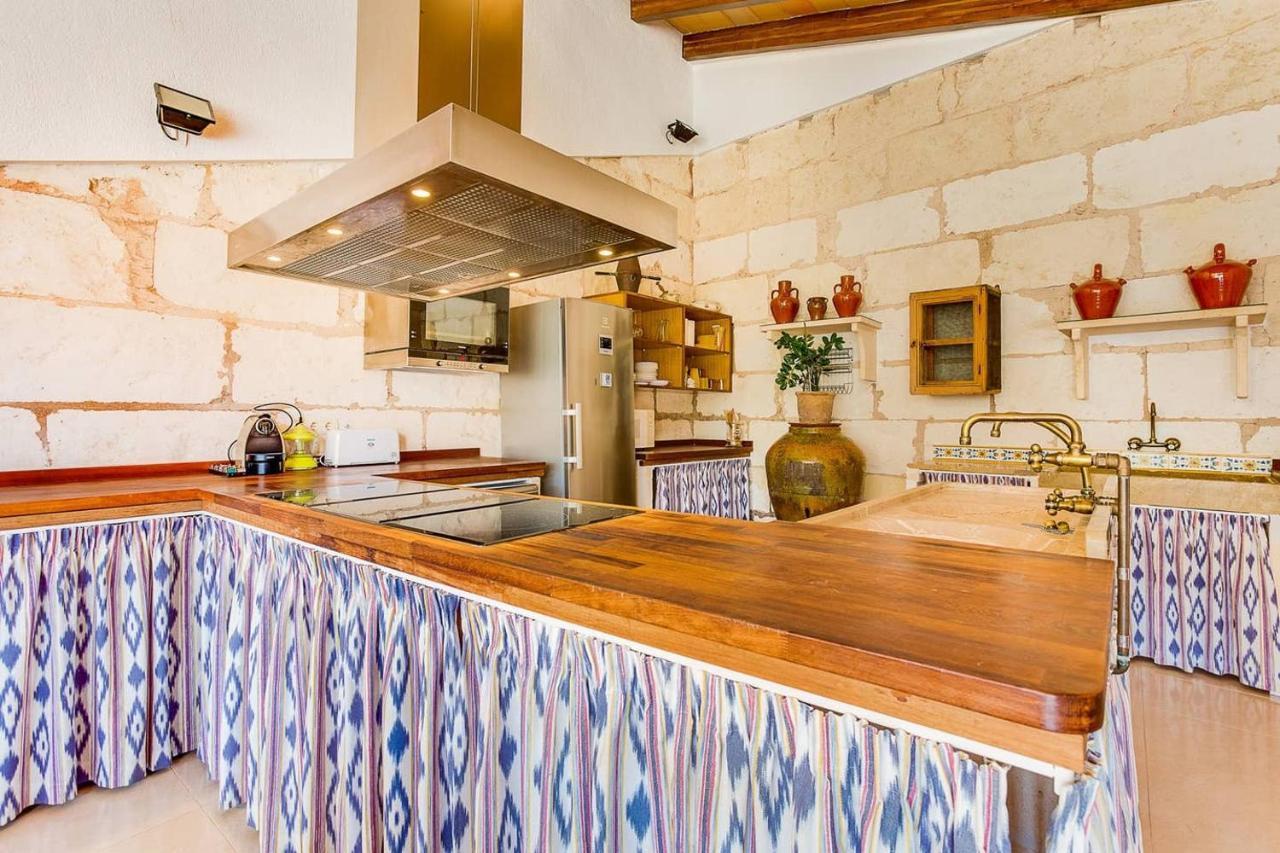 Ca Na Pessina,con piscina privada Villa Sa Pobla Esterno foto