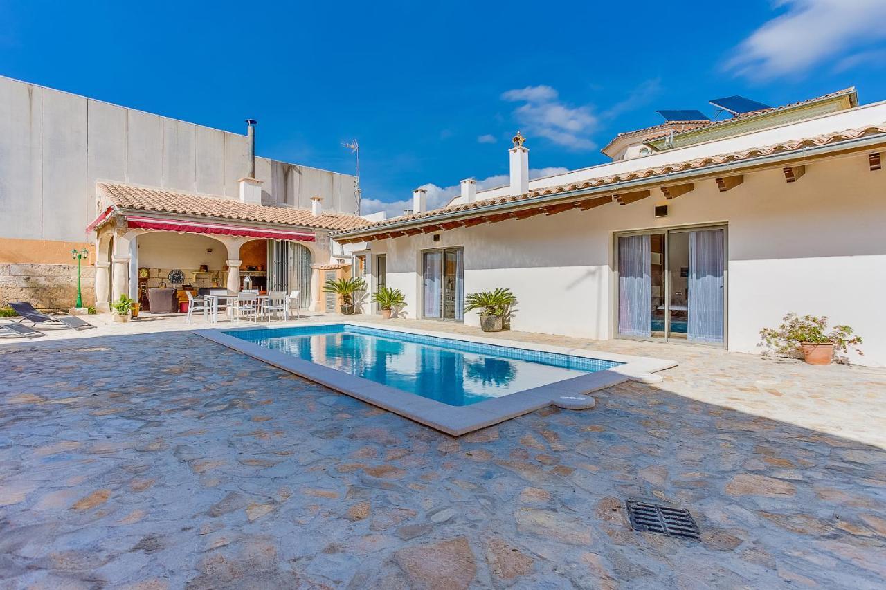 Ca Na Pessina,con piscina privada Villa Sa Pobla Esterno foto