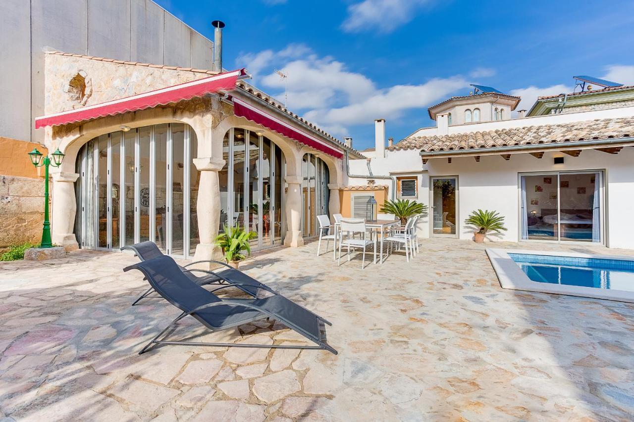 Ca Na Pessina,con piscina privada Villa Sa Pobla Esterno foto